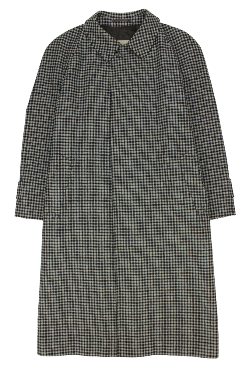 Aquascutum Check wool coat