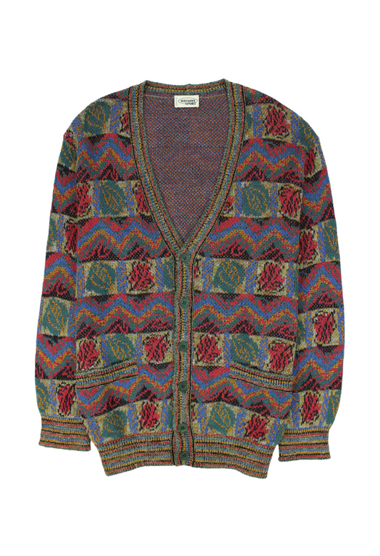 Missoni Cardigan fantasia geometrica multicolor