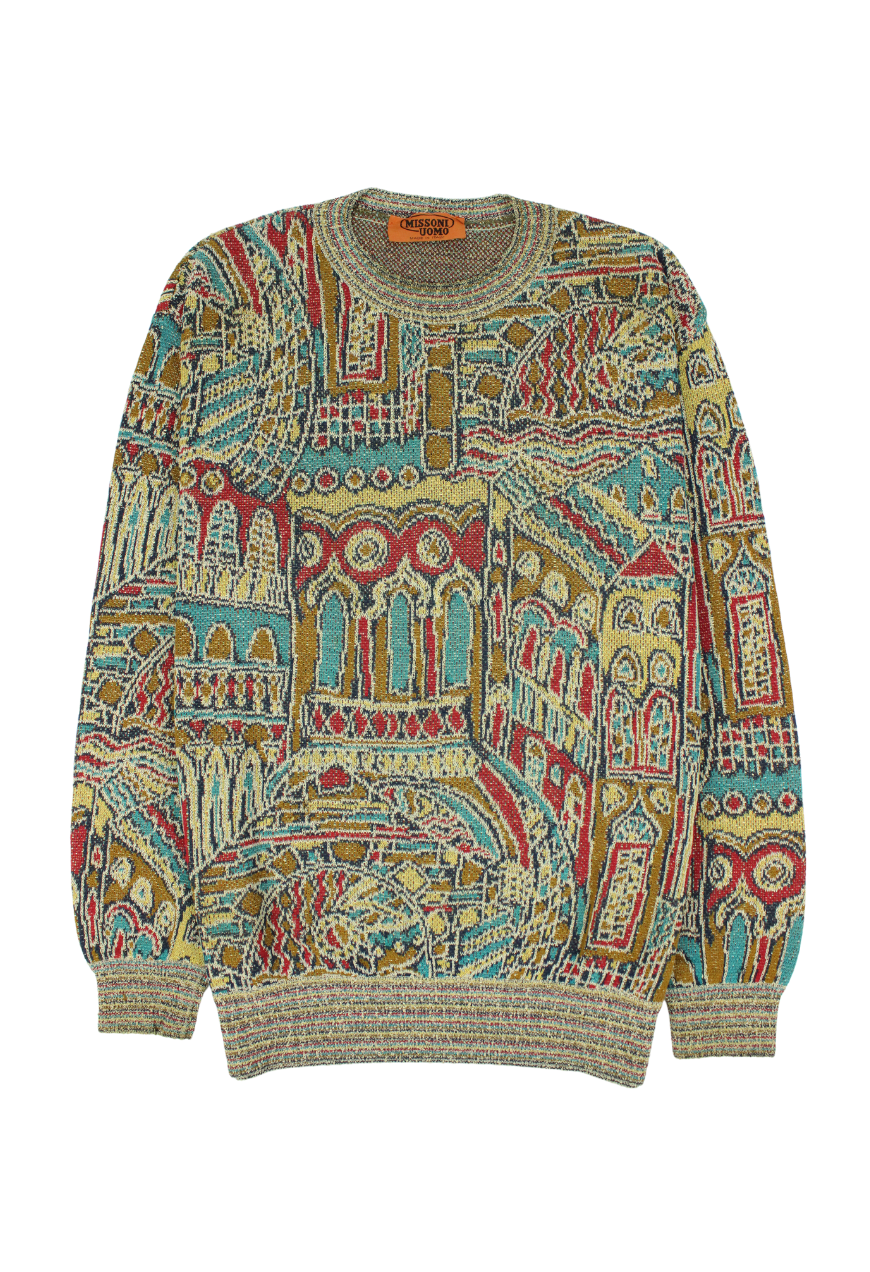 Missoni Pullover "Venezia" multicolor 1990