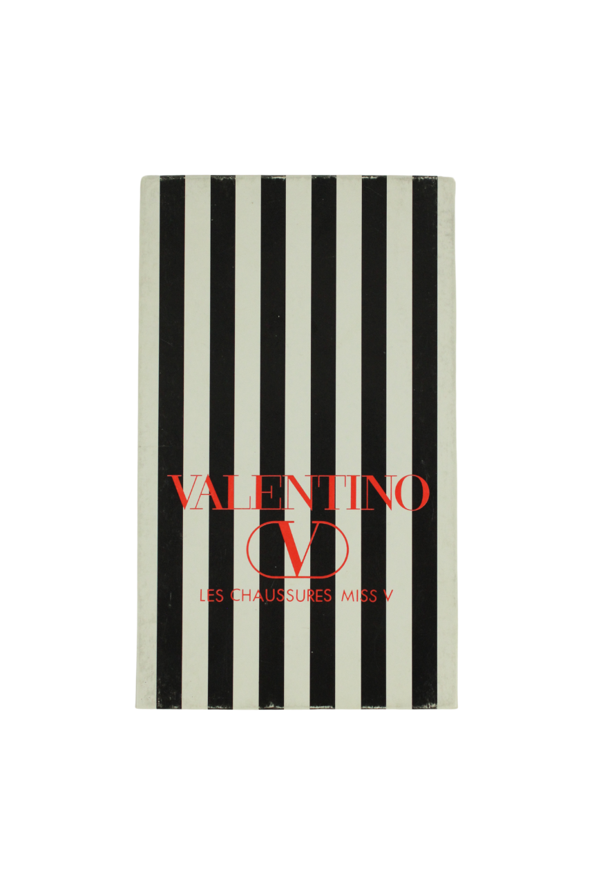 Valentino décolleté neri in vernice