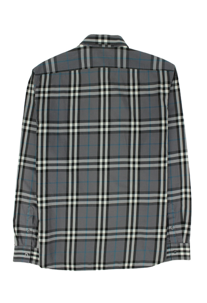 Burberry Grey Check Shirt