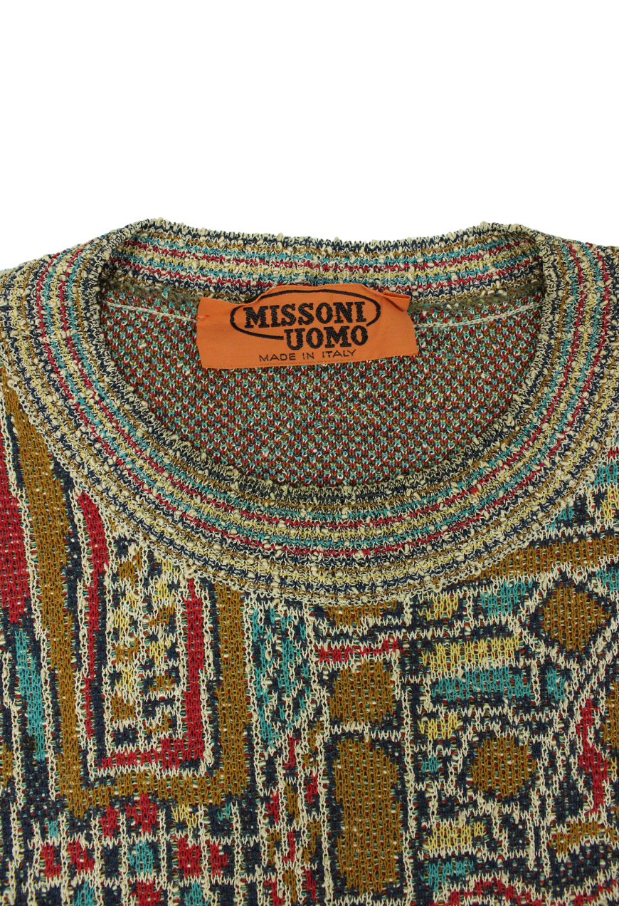 Missoni Pullover "Venezia" multicolor 1990