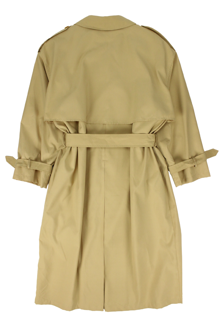 Marella Trench doppiopetto beige oversize