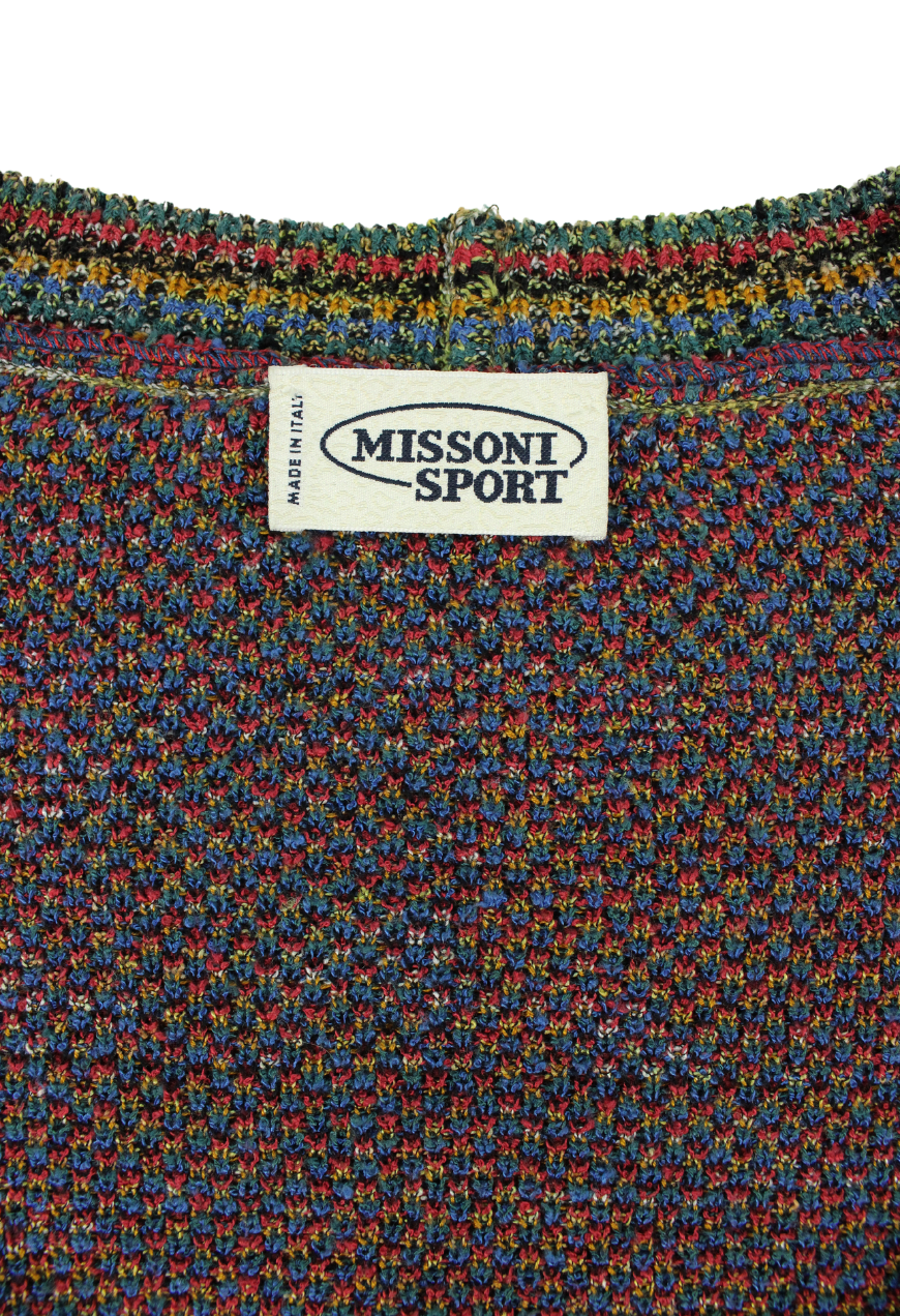 Missoni Cardigan fantasia geometrica multicolor