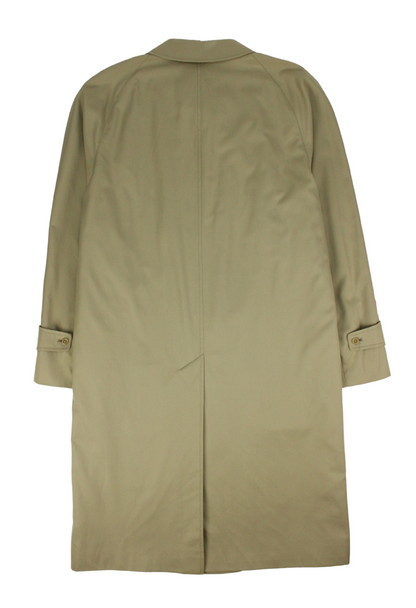 Aquascutum Trench beige con fodera check