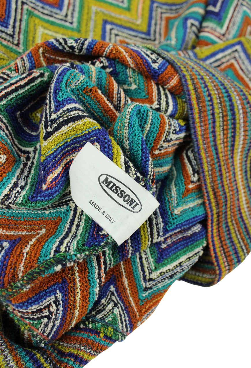 Missoni Pullover fantasia zig-zag multicolor 1992