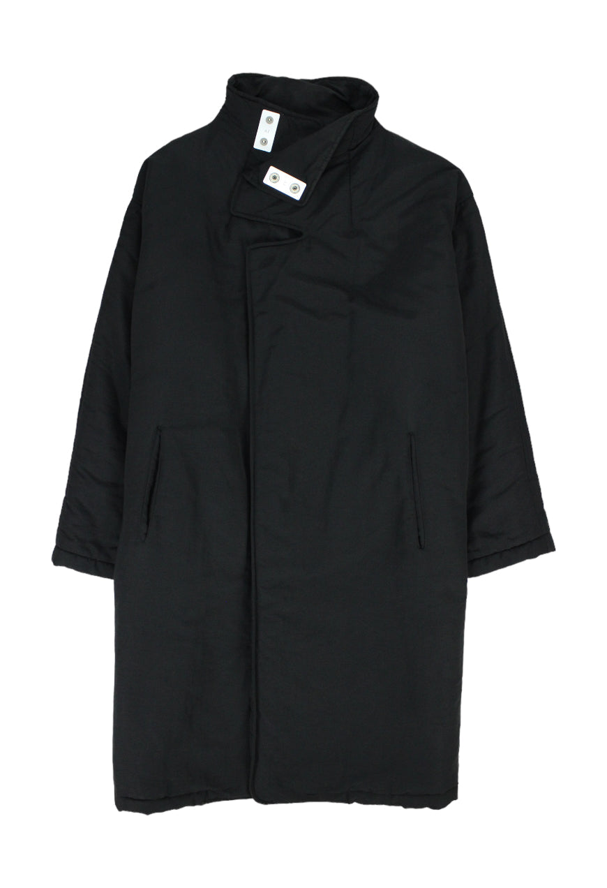 Armani Trench in nylon con dettagli in metallo riflettenti -