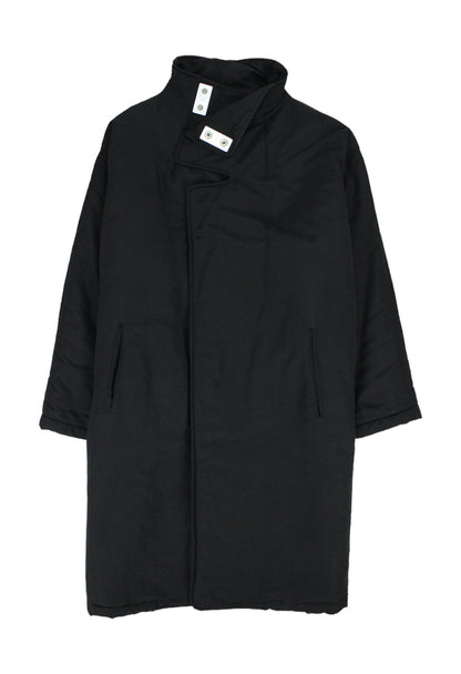 Armani Trench in nylon con dettagli in metallo riflettenti -