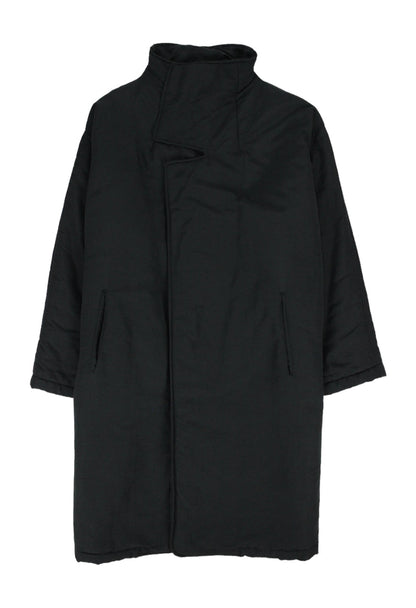 Armani Trench in nylon con dettagli in metallo riflettenti -