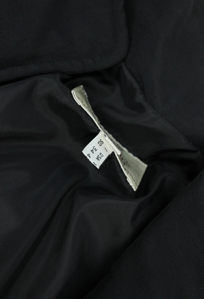 Armani Trench in nylon con dettagli in metallo riflettenti -