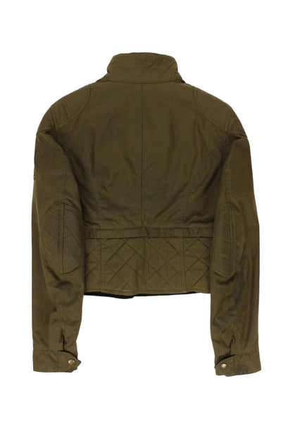 Belstaff Giubbotto convertibile verde - Garage! Laboratorio Vintage