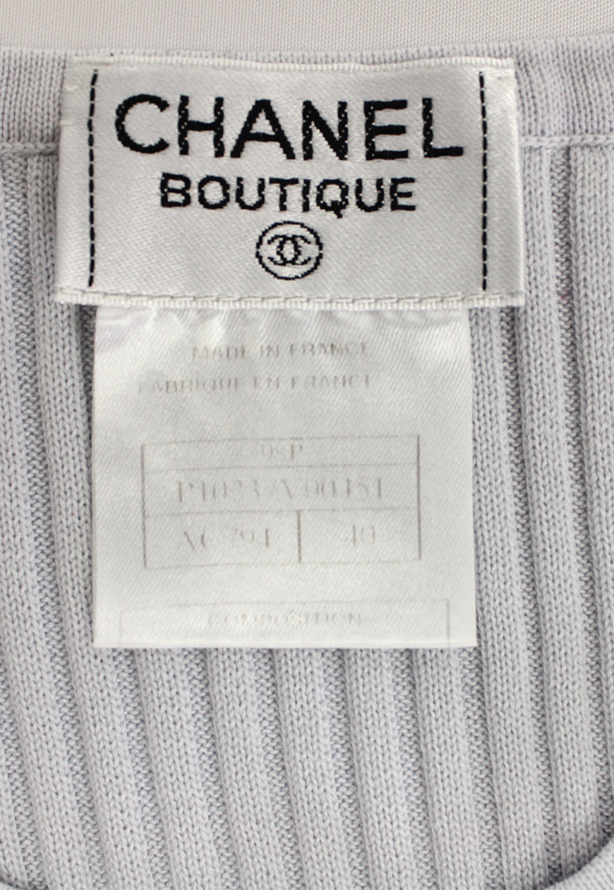 Chanel Top con logo - Garage! Laboratorio Vintage