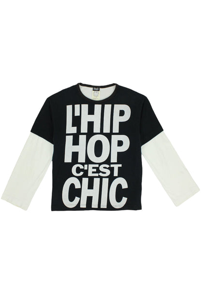 D&G T-Shirt ’L’HIP HOP C’EST CHIC’ FW 2003/04 - t-shirt