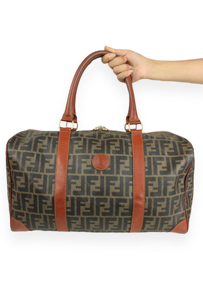 Fendi Bauletto boston fantasia monogram - borsa