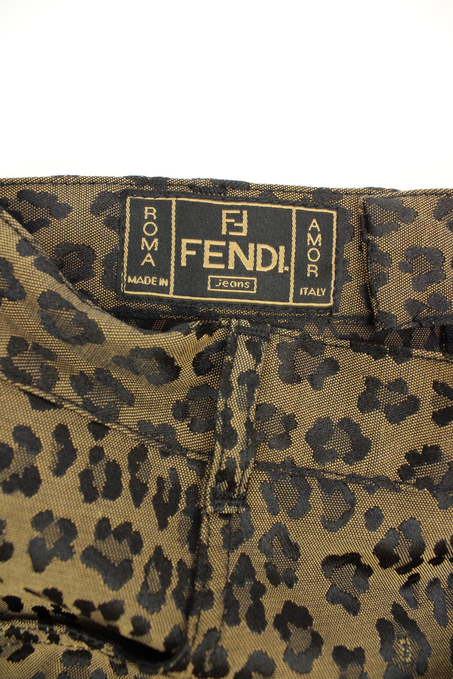 Fendi Gonna fantasia leopardata - gonna