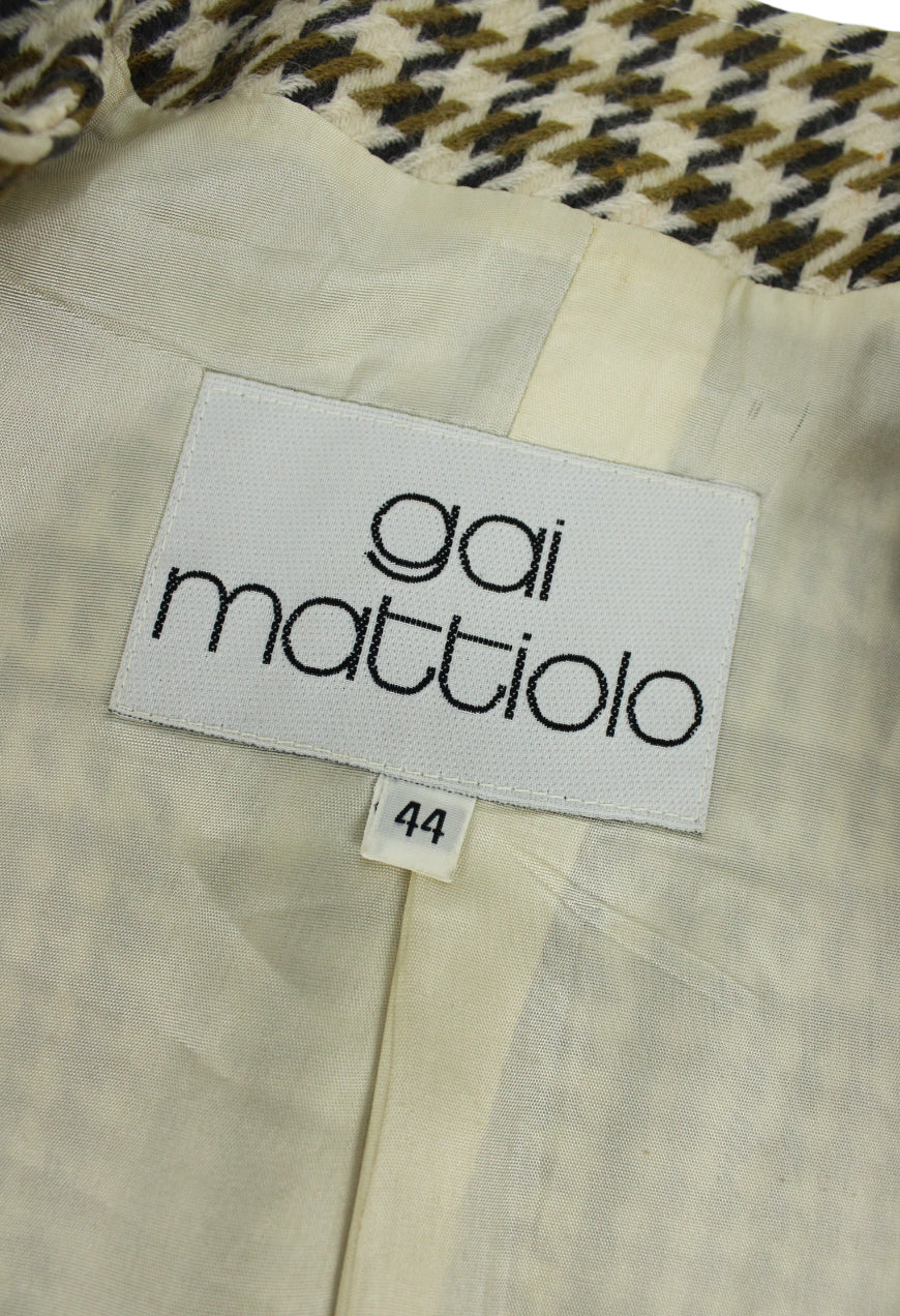 Gai Mattiolo Tailleur in lana pied de poule - tailleur