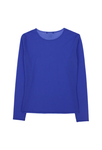 Issey Miyake Top in mesh blu - top