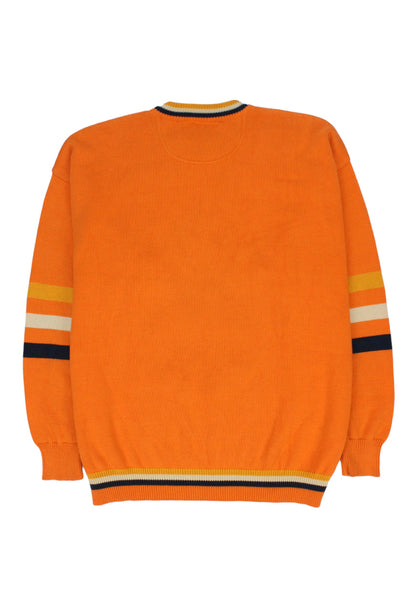 JC De Castelbajac Pullover arancione Mistery of the sea -