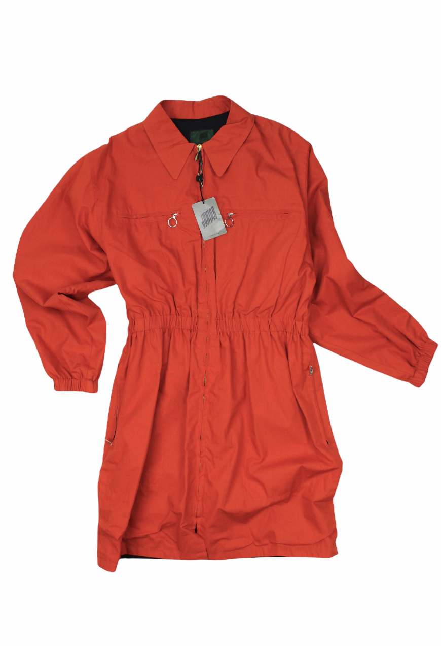 Jean Paul Gaultier Parka in cotone arancione - cappotto