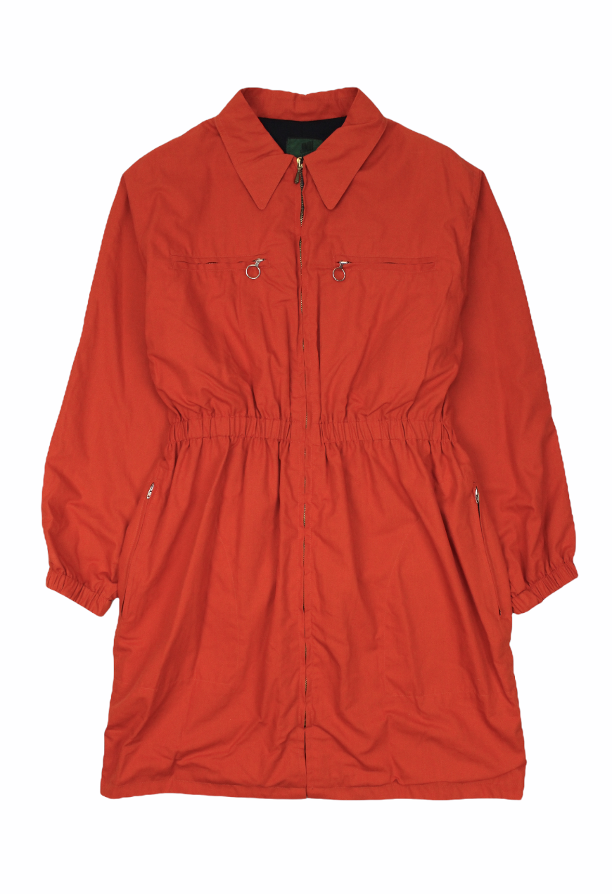 Jean Paul Gaultier Parka in cotone arancione - cappotto