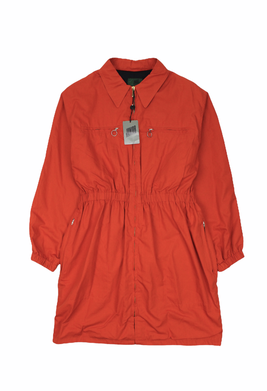 Jean Paul Gaultier Parka in cotone arancione - cappotto