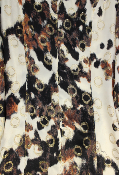 Just Cavalli Abito fantasia animalier lurex - vestito