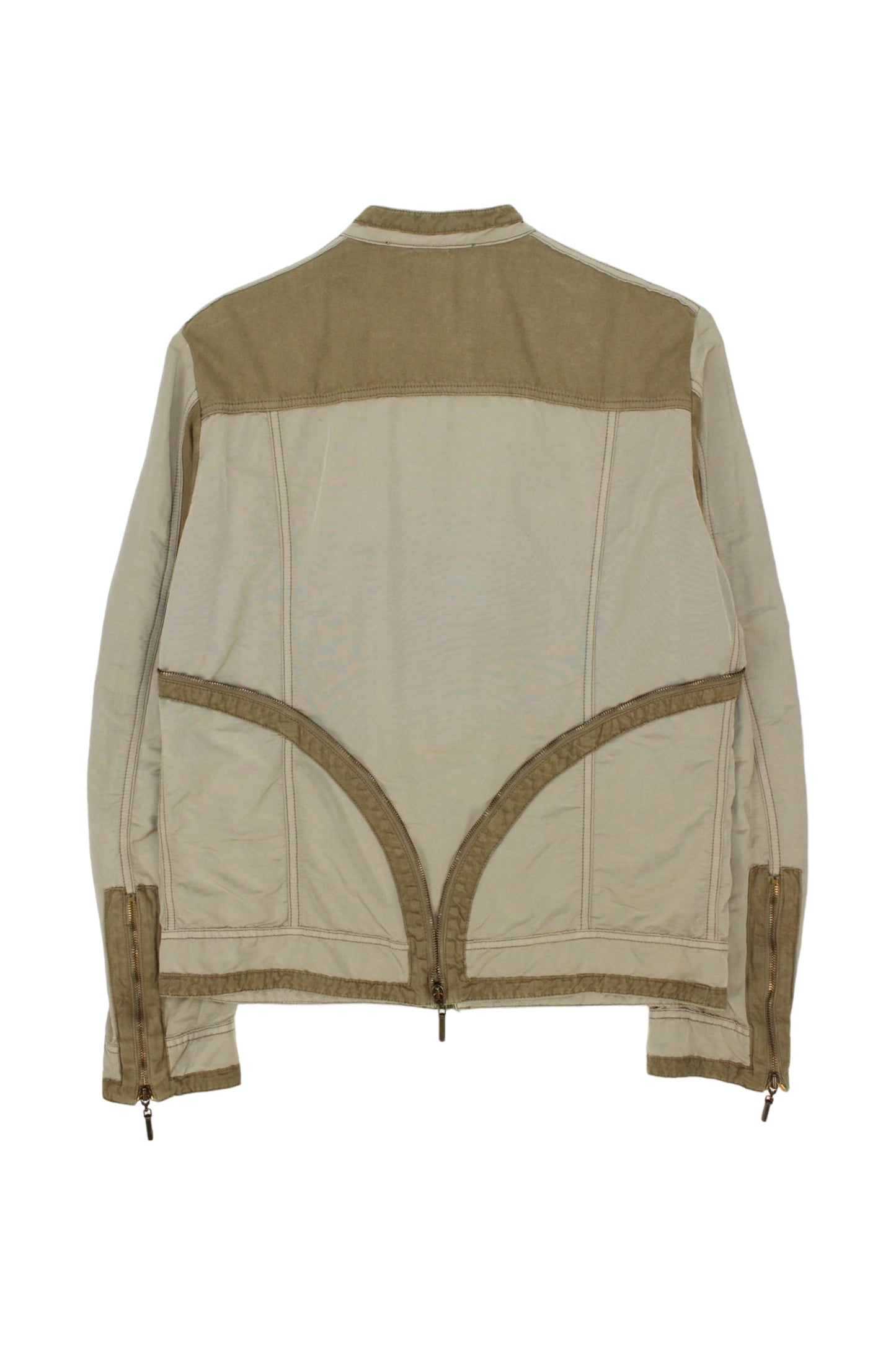 Just Cavalli Giubbotto convertibile beige - giubbotto