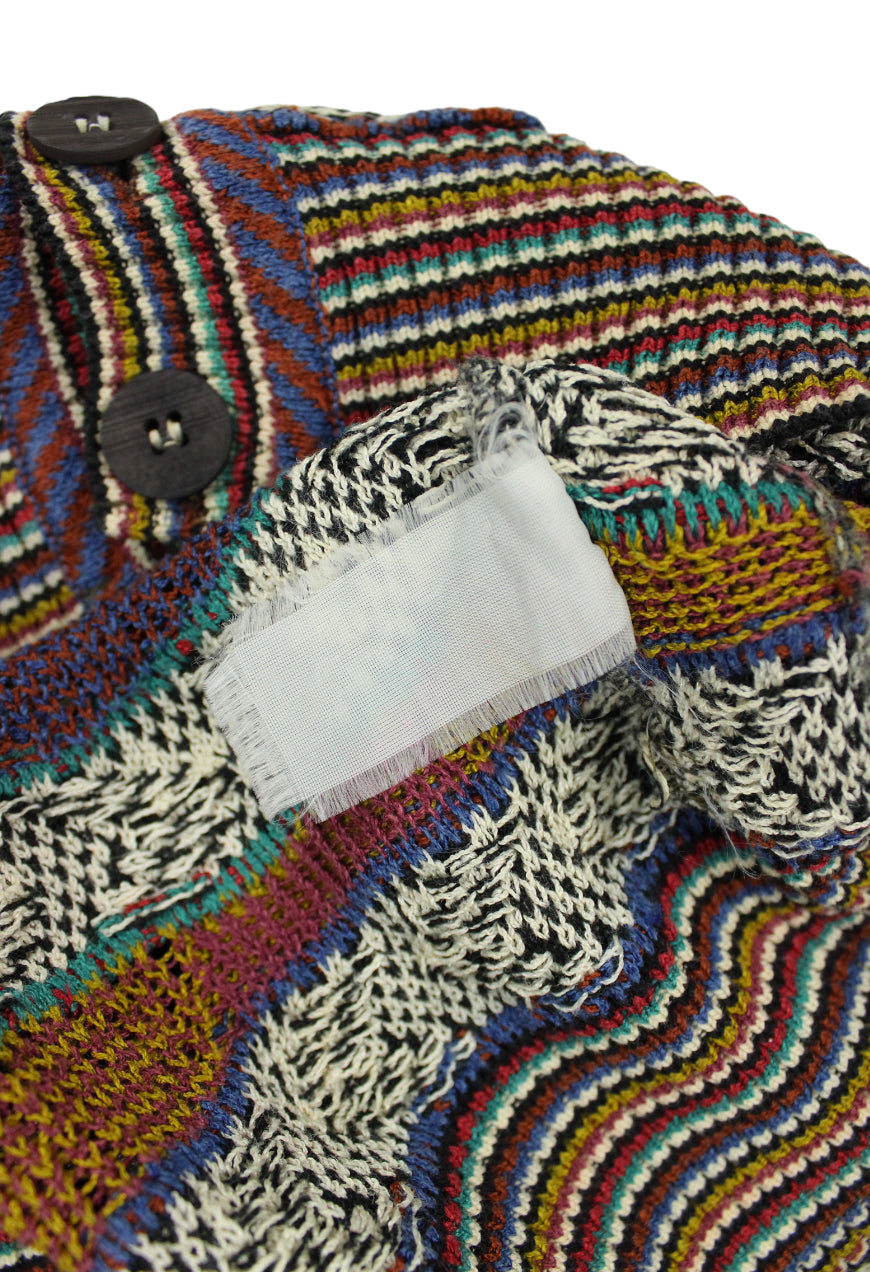 Missoni Cardigan fantasia multicolor 3D - cardigan