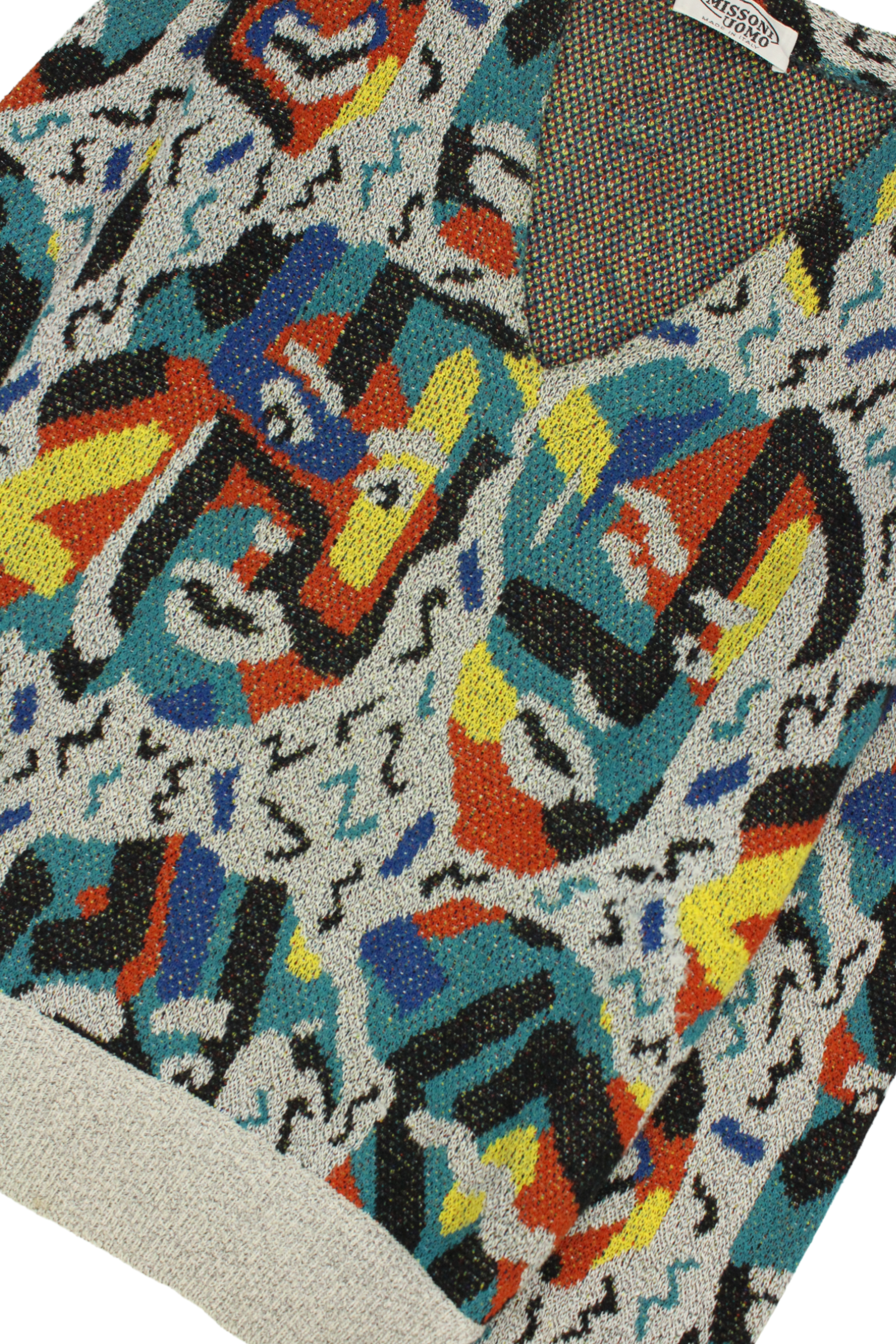 Missoni Pullover fantasia archivio multicolor 1989