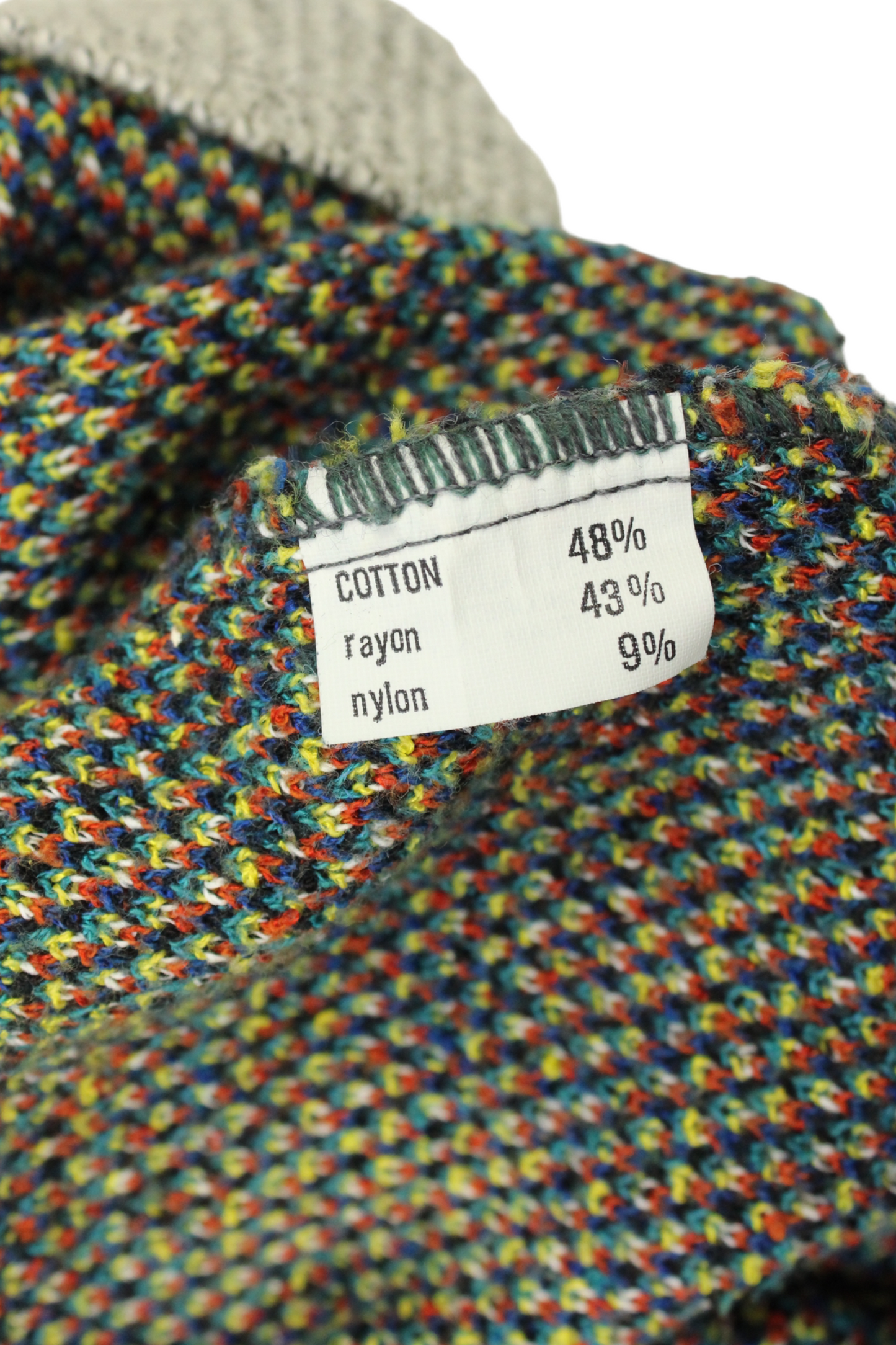 Missoni Pullover fantasia archivio multicolor 1989