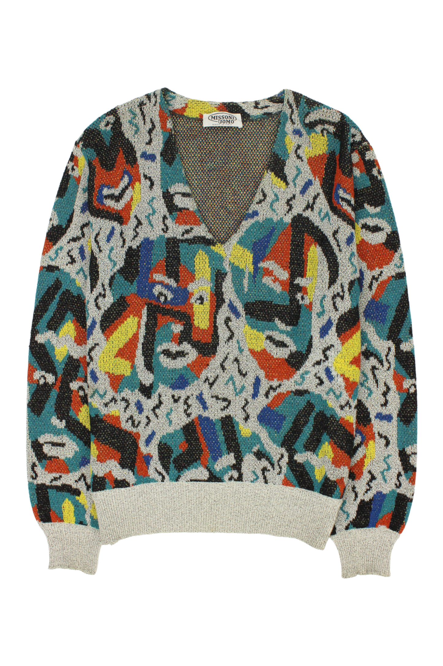 Missoni Pullover fantasia archivio multicolor 1989