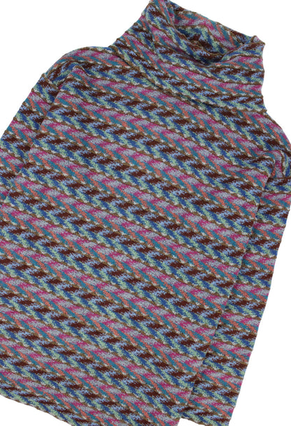 Missoni Pullover fantasia multicolor collo alto - maglione