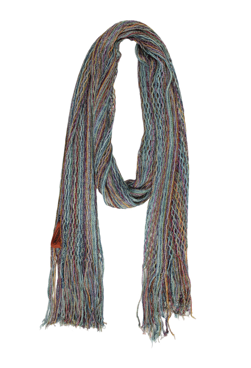 Missoni Sciarpa in crochet multicolor - sciarpa