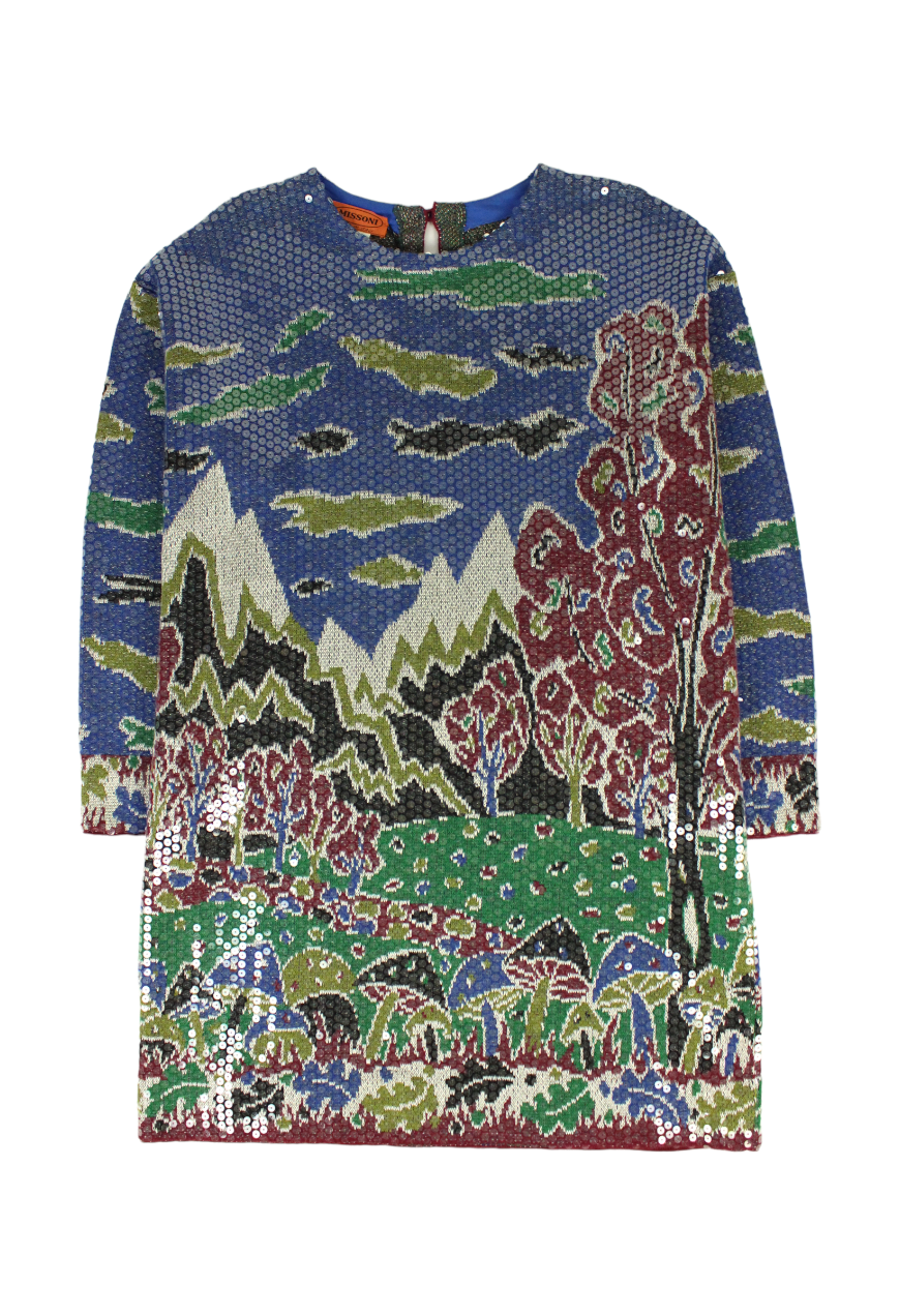 Missoni Vestito FW 1991/92 con paillettes - vestito