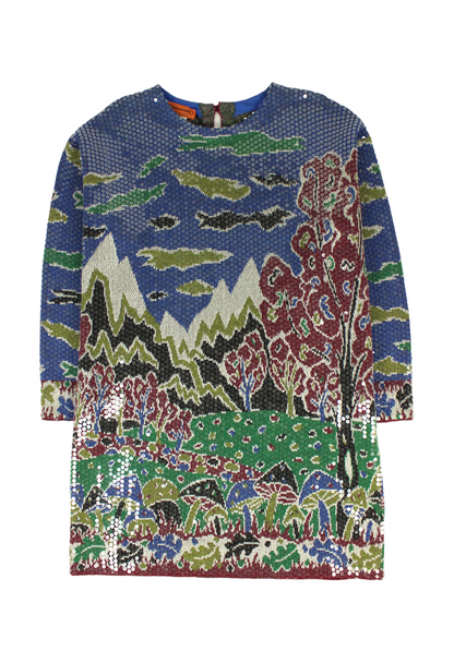 Missoni Vestito FW 1991/92 con paillettes - vestito