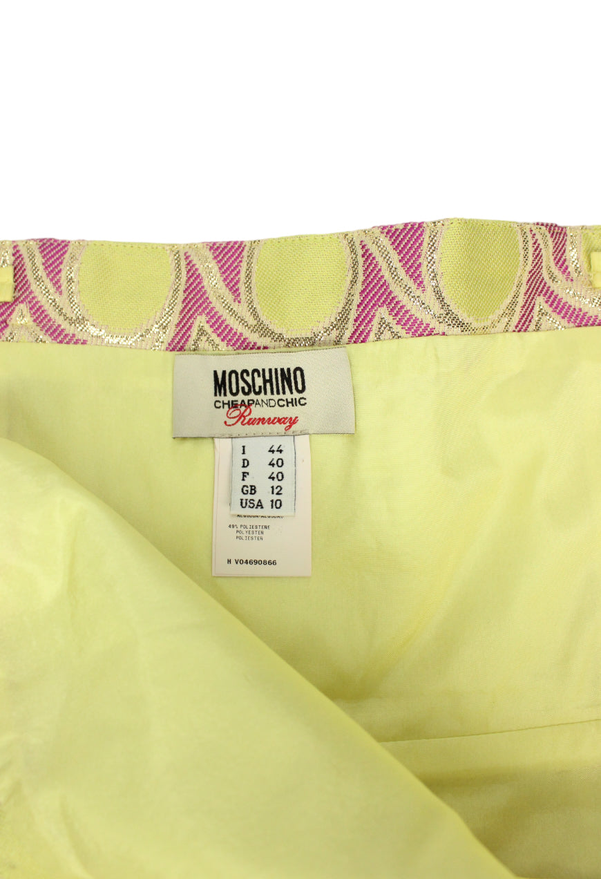 Moschino Abito in lurex con perline SS 2013 - vestito