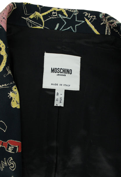 Moschino Blazer Stampa Pirati - blazer