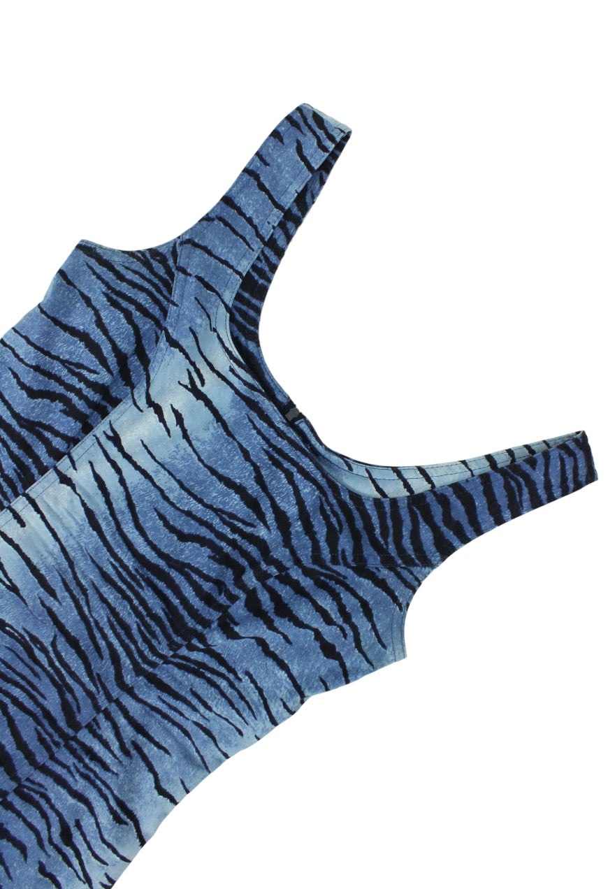 Moschino Coordinato fantasia animalier blu - coordinato