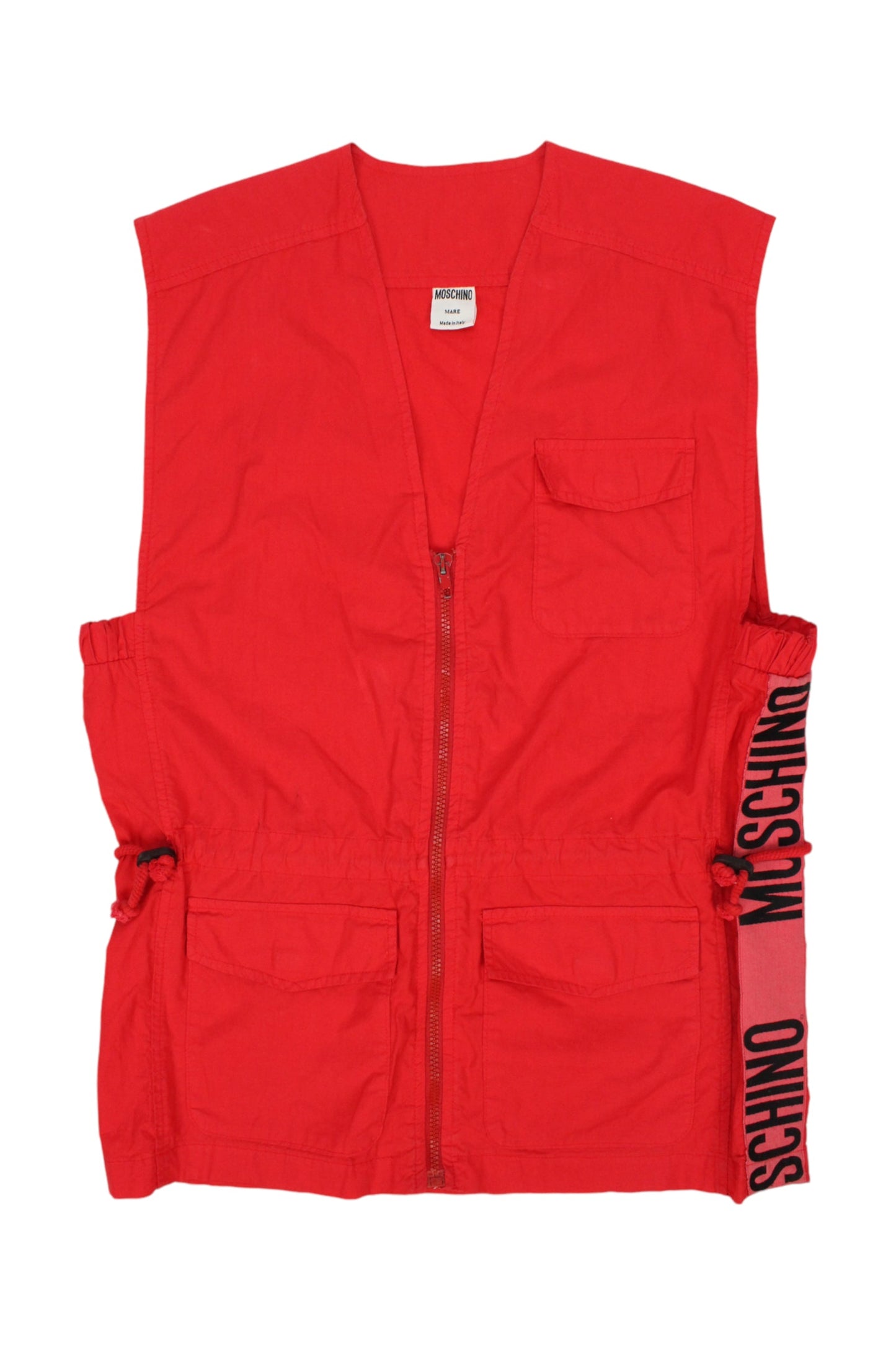 Moschino Gilet utility logo - gilet