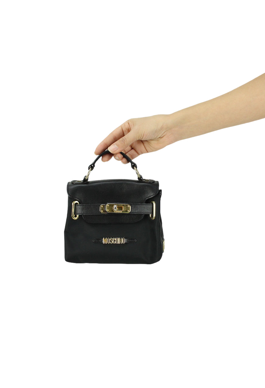 Moschino Mini borsa ’Kelly’ convertibile - borsa