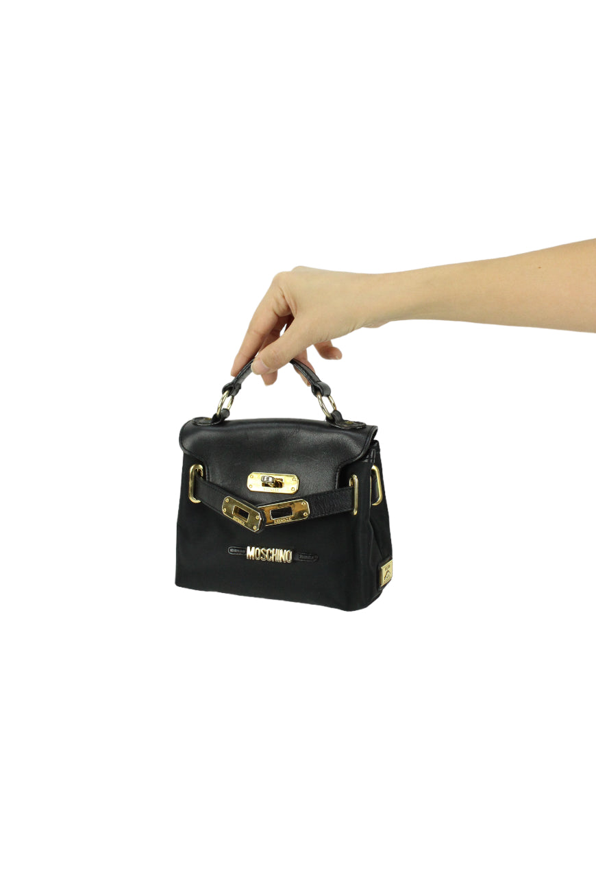 Moschino Mini borsa ’Kelly’ convertibile - borsa