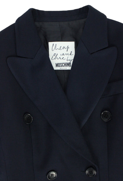 Moschino Tailleur blu Waiter there’s a fly in my suit. -