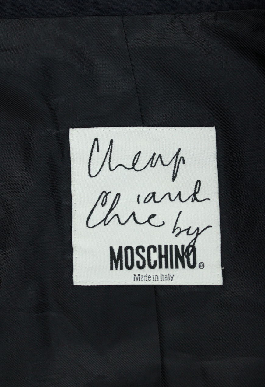 Moschino Tailleur blu Waiter there’s a fly in my suit. -