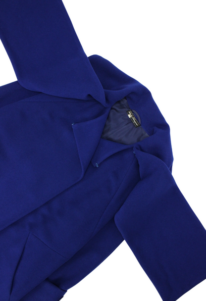 Salvatore Ferragamo Cappotto in lana blu - cappotto