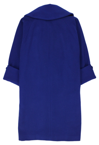 Salvatore Ferragamo Cappotto in lana blu - cappotto