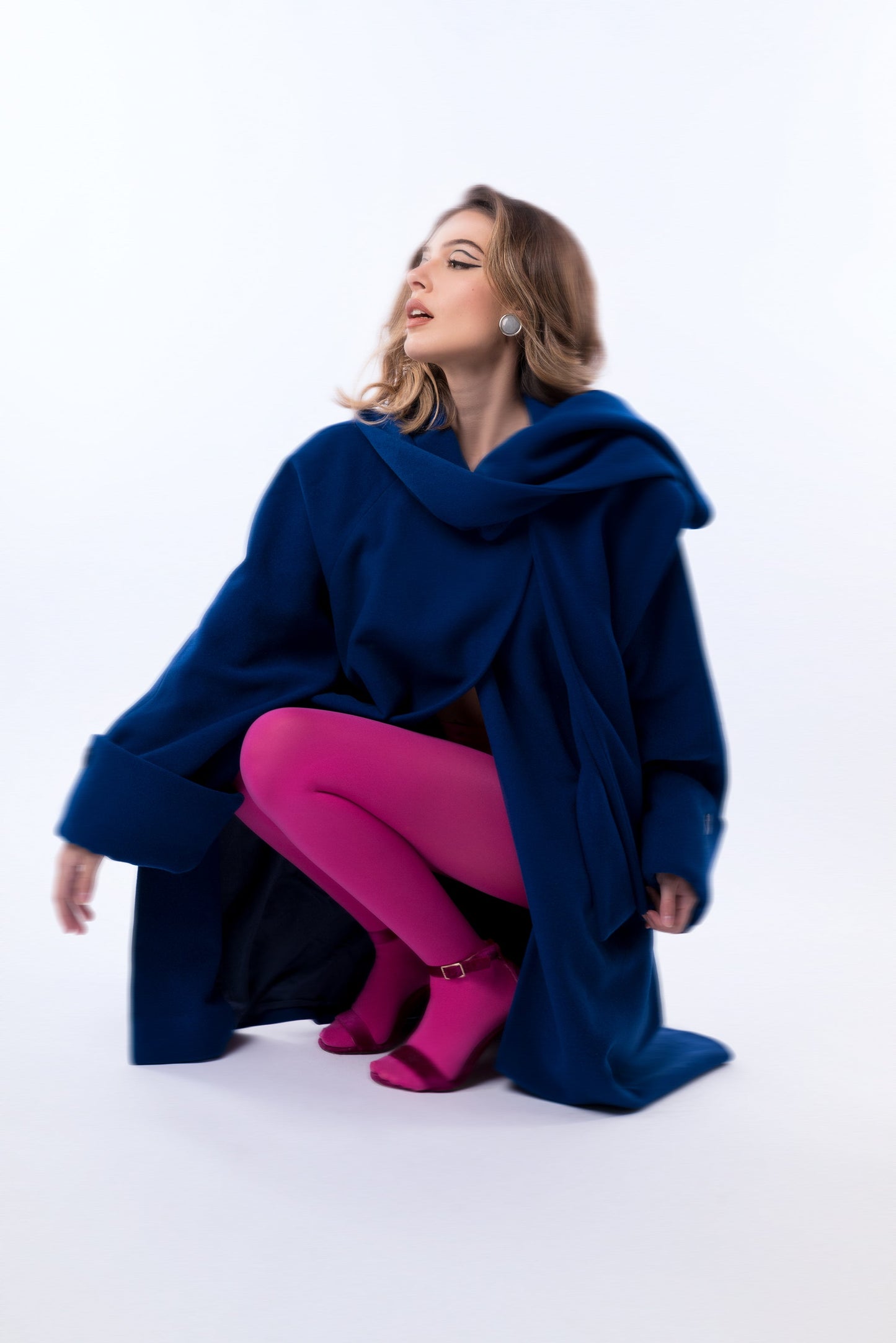 Salvatore Ferragamo Cappotto in lana blu - cappotto