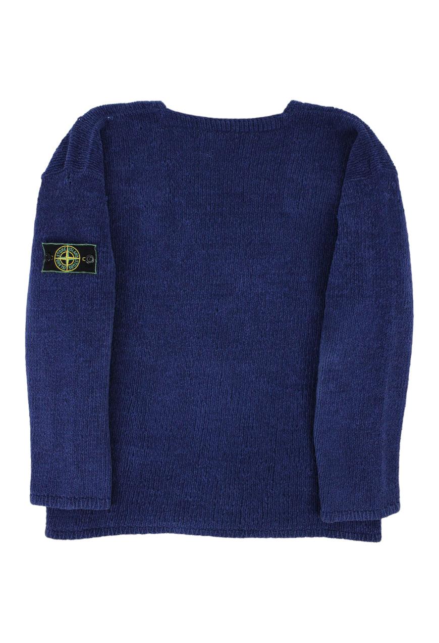 Stone Island Pullover blu AW 1996 - maglione