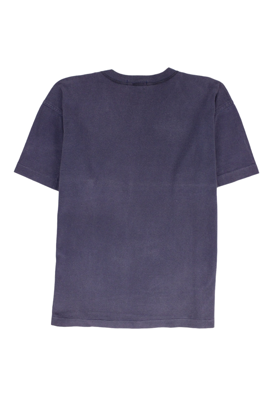 Stone Island T-shirt viola con logo - t-shirt