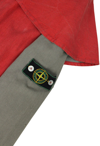 Stone Island Trench tela stella bicolore 1982 - trench