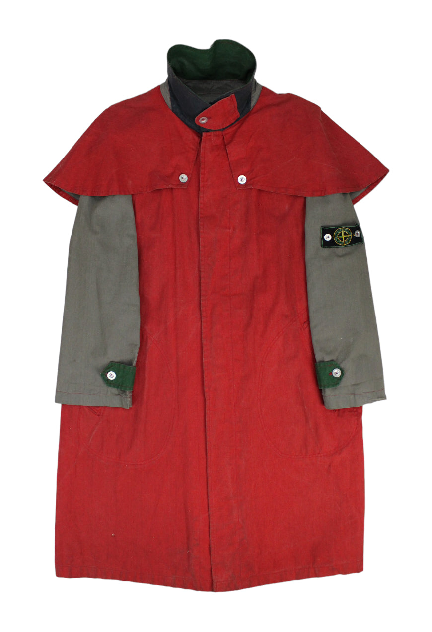 Stone Island Trench tela stella bicolore 1982 - Garage! Laboratorio Vintage